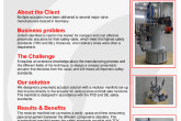 Pneumatic actuator with manifold set-up